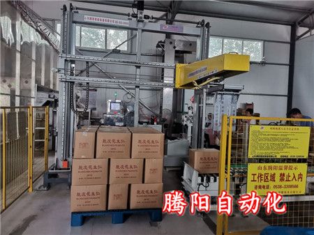 全自動碼垛機成為替代人工操作碼垛的設備