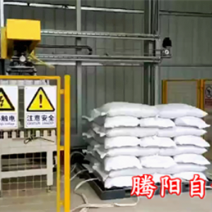 淀粉碼垛機針對產(chǎn)品特性對碼垛機進行相關(guān)研發(fā)調(diào)試