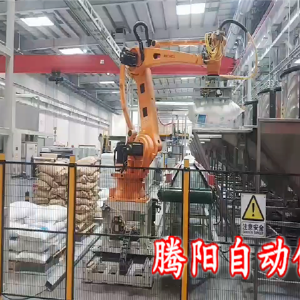 管道原料拆包投料機(jī)器人替代人工的劃算賬